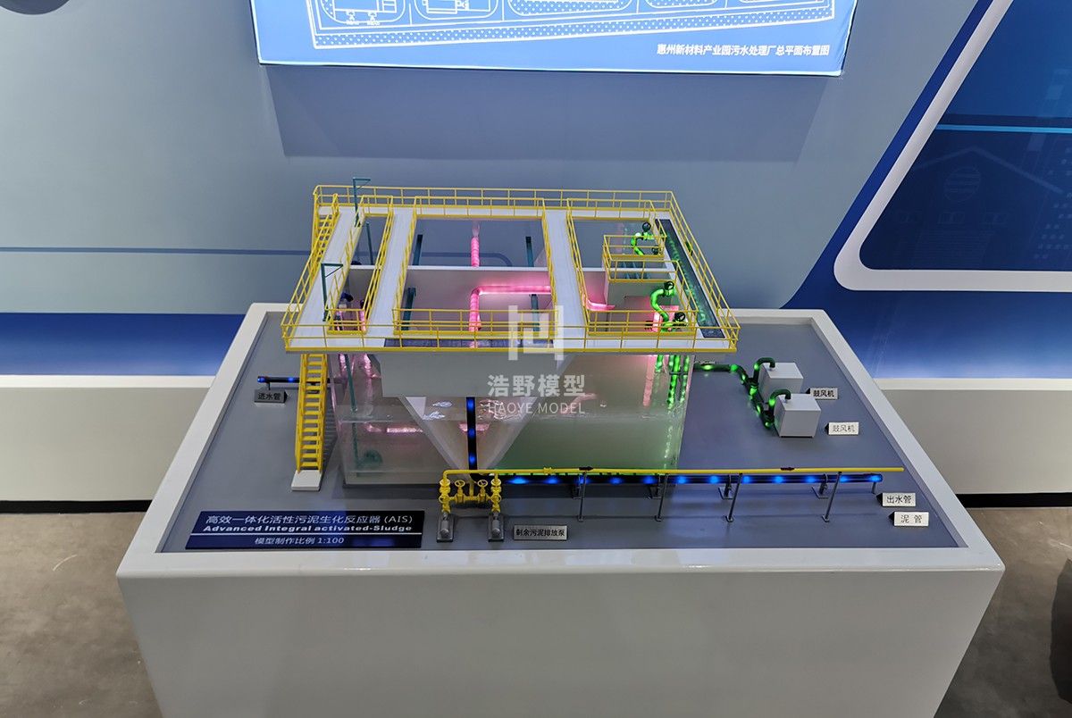 惠州展廳污水處理模型